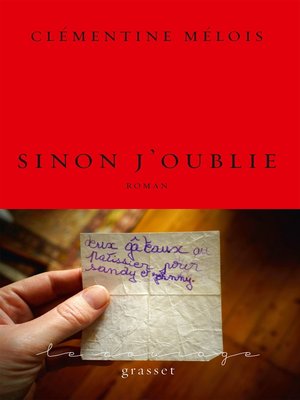 cover image of Sinon j'oublie